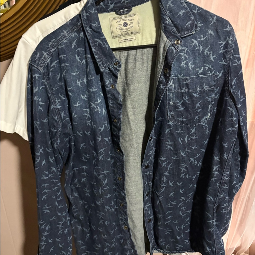 Zara Man Denim Collection Shirt